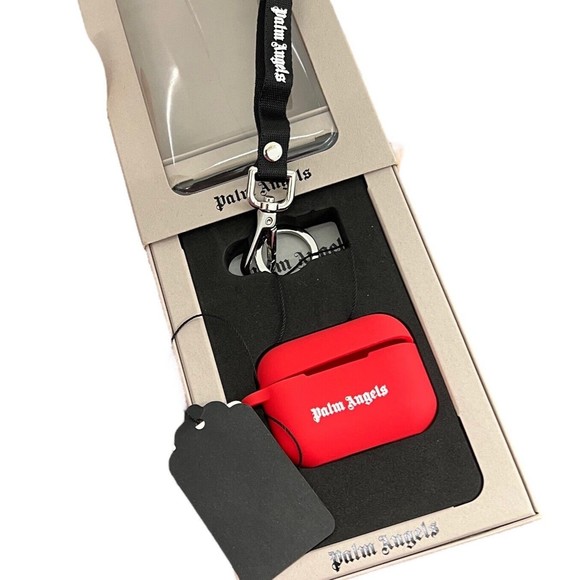 Palm Angels Other - PALM ANGELS AirPods Pro Case NWT in Box Silicone Classic Travel Red